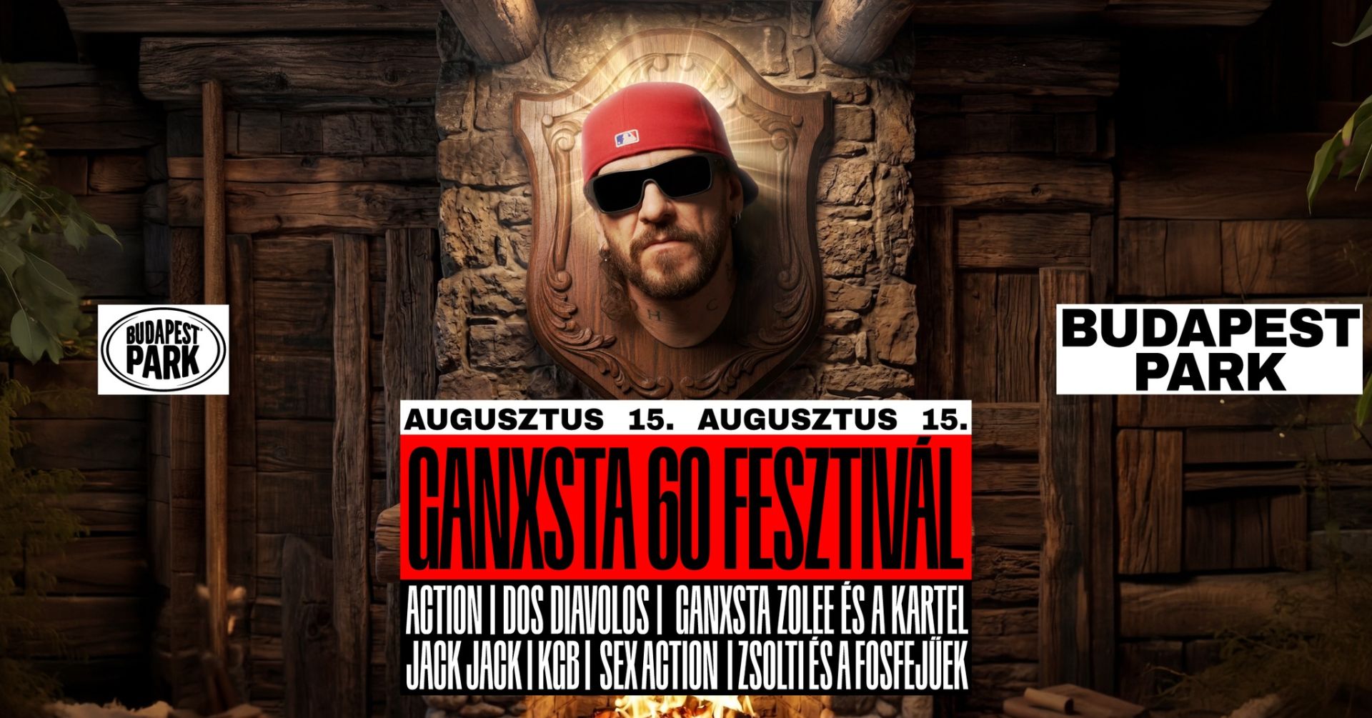 Ganxsta 60 Festival, Budapest Park, August 15, 2026 - August 15, 2026